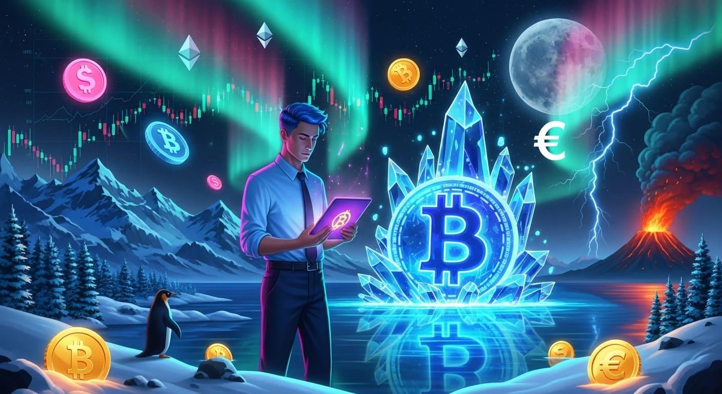 A diagram showing the flow of money from crypto wallet to exchange to bank.