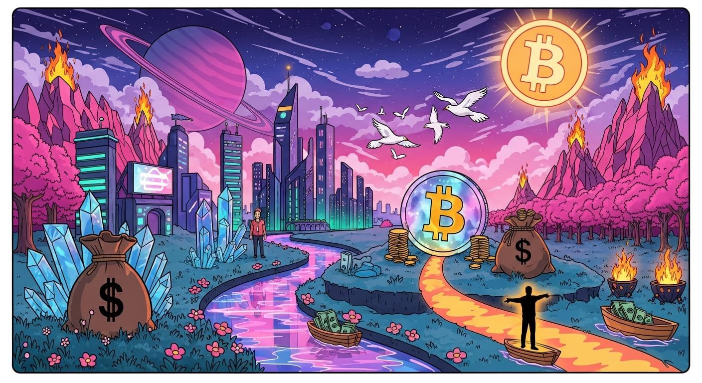 Logos of various HYIP payment systems like Bitcoin and Perfect Money.
