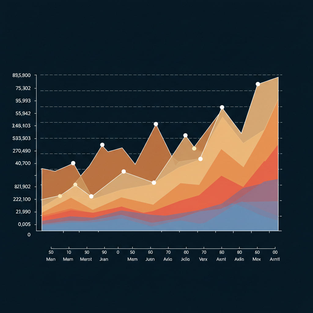 An exponential graph showing a $1000 investment reaching over $1M at 2% daily